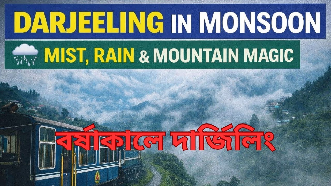 Monsoon Beauty of Darjeeling |Exploring Darjeeling in Monsoon-বর্ষায় দার্জিলিং