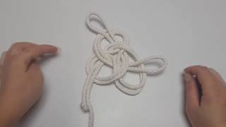 Как завязать спиральный узел? Spiral knot