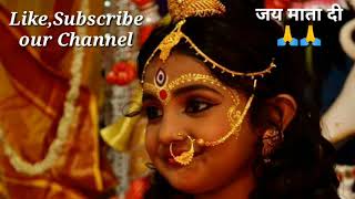 ||नवरात्रि स्पेशल||कन्या का रूप बनाया,माँ ने चूड़ी को खनकाया/Kanya ka roop banaya🌺🌺