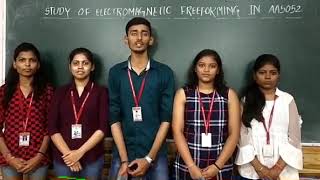 STUDY OF ELECTROMAGNETIC FREE FORMING IN AA5052