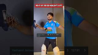 Ind vs Afg 3rd ODI Match Highlights &amp; BTS #rohitsharma #highlights #indvsafg #jaiswal