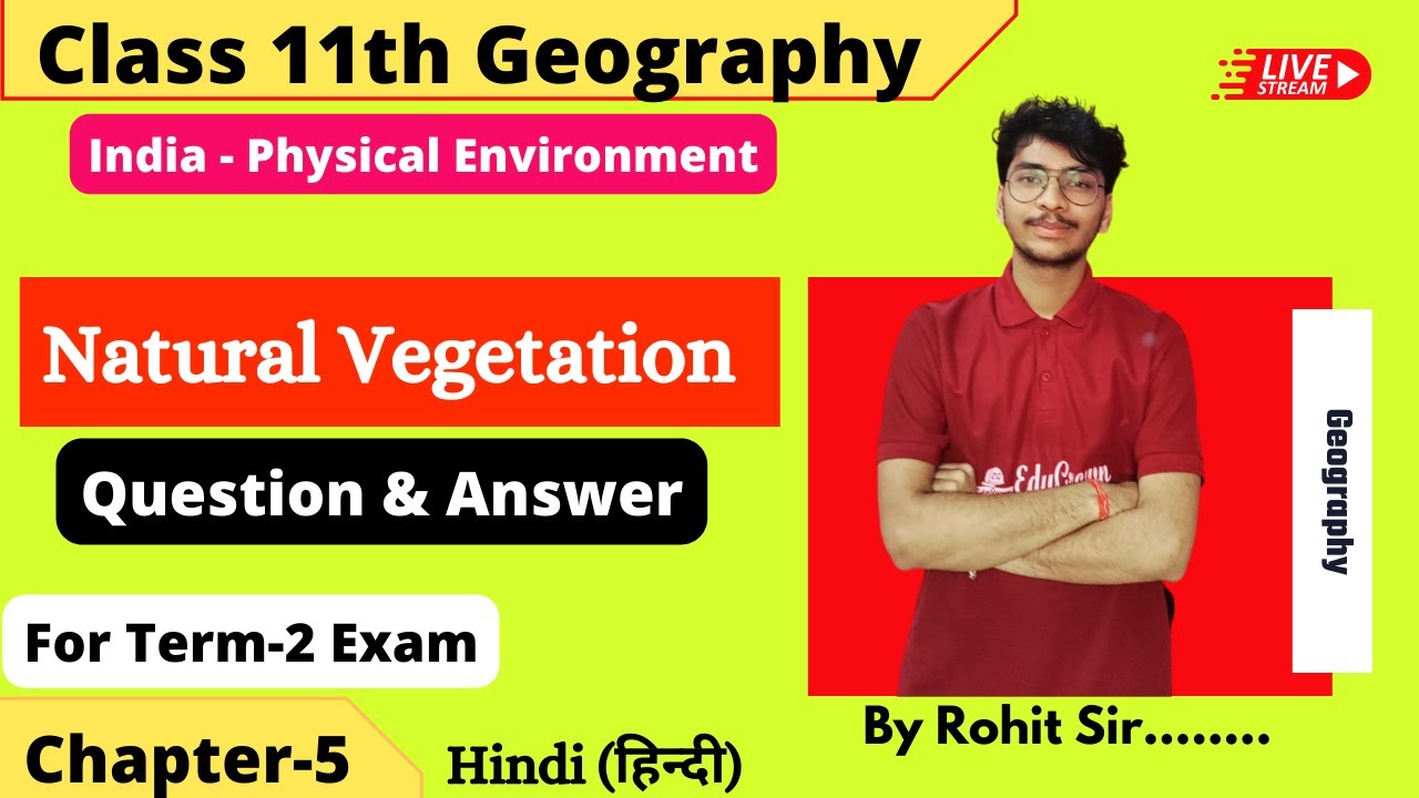 Chp 5 Natural Vegetation Important Questions Class 11th Chp 5 Natural Vegetation Important Questions Class 11th