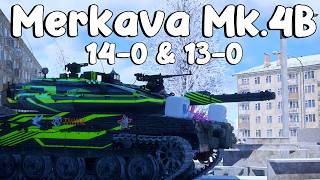 Merkava Mk.4B 14-0 & 13-0. Yes, Still Very Good Tank