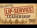 "Lip Service" Leadership in Six Sigma: Why CI Efforts Fail