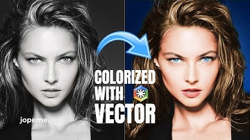 How to COLORIZE BLACK AND WHITE PHOTOS using BOXY SVG