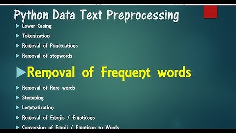 tpp5: Frequent words in text preprocessing in Python | nltk pandas | machine learning