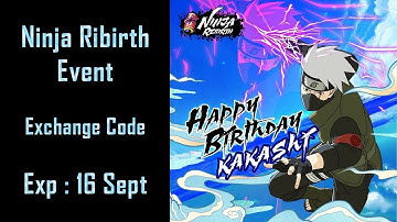Ninja Rebirth Event Exchange Code