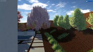 The Sound of Serenity: A Modern Pool & Spa Sanctuary [3D Design] screenshot 4
