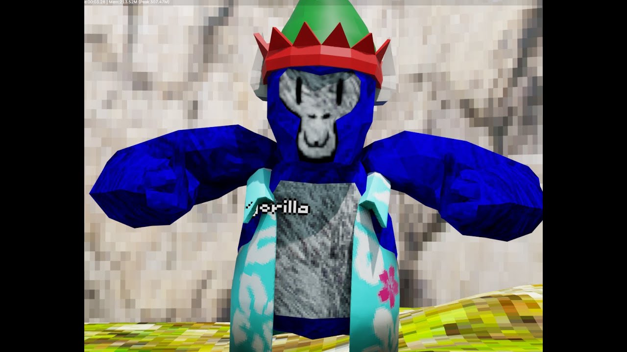 Gorilla tag add a Gucci bucket hat