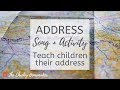 ADDRESS SONG How To Teach Children Their Address THE CHEEKY HOMEMAKER mp3