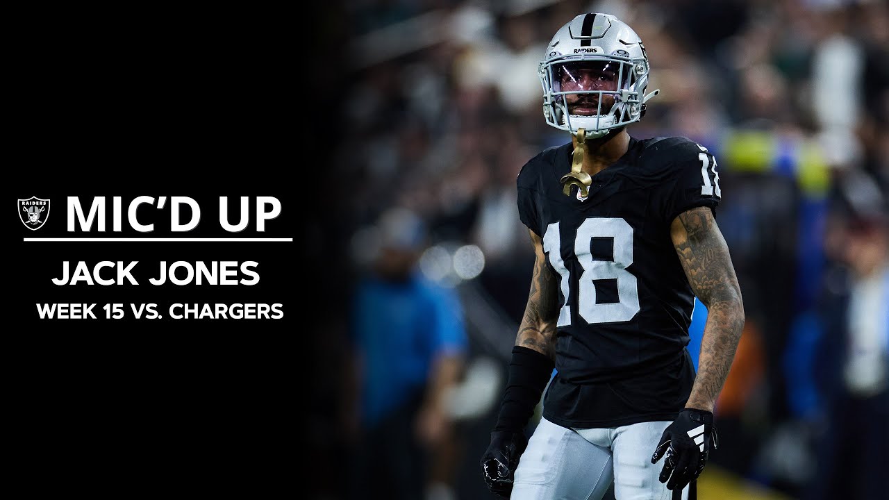 Jack Jones Makes One-Handed Pick-Six While Mic'd Up: 'I'm Trying To Join  the Party!', Raiders