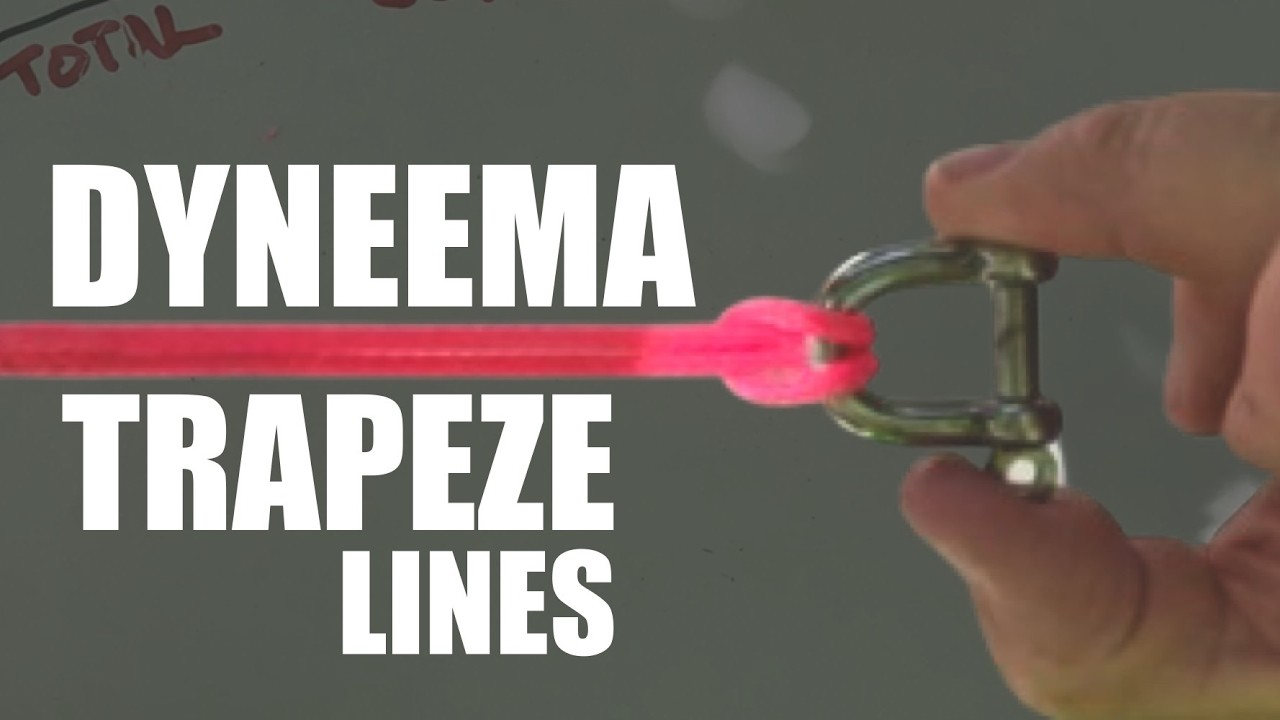 How to Splice Dyneema Trapeze Lines (Step-by-Step)