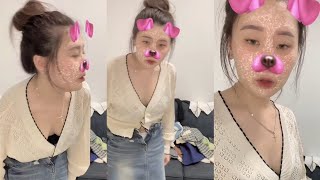 Live Blunder Try On Celana Jeans Lucu