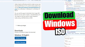 How to Download Windows 10 ISO file From Microsoft Official Website 2025