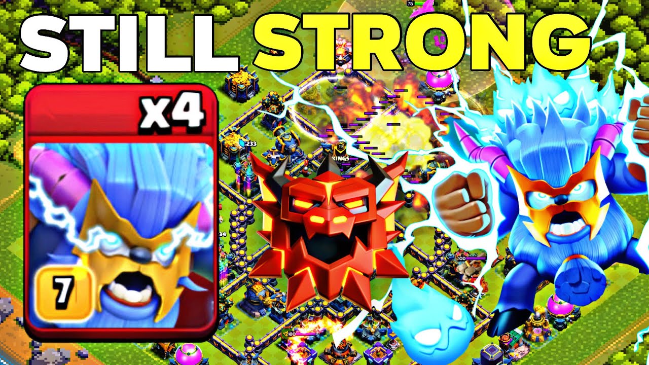 Best TH17 Ground Spam: Warden Walk + Fireball Super Yeti Smash for Battle Ranked Legends!