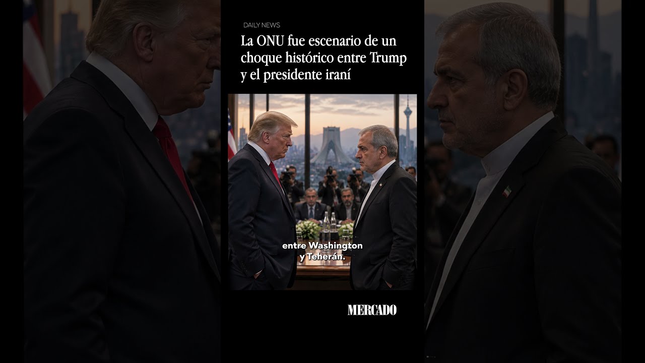 La ONU fue escenario de un choque histórico entre Trump y el presidente iraní