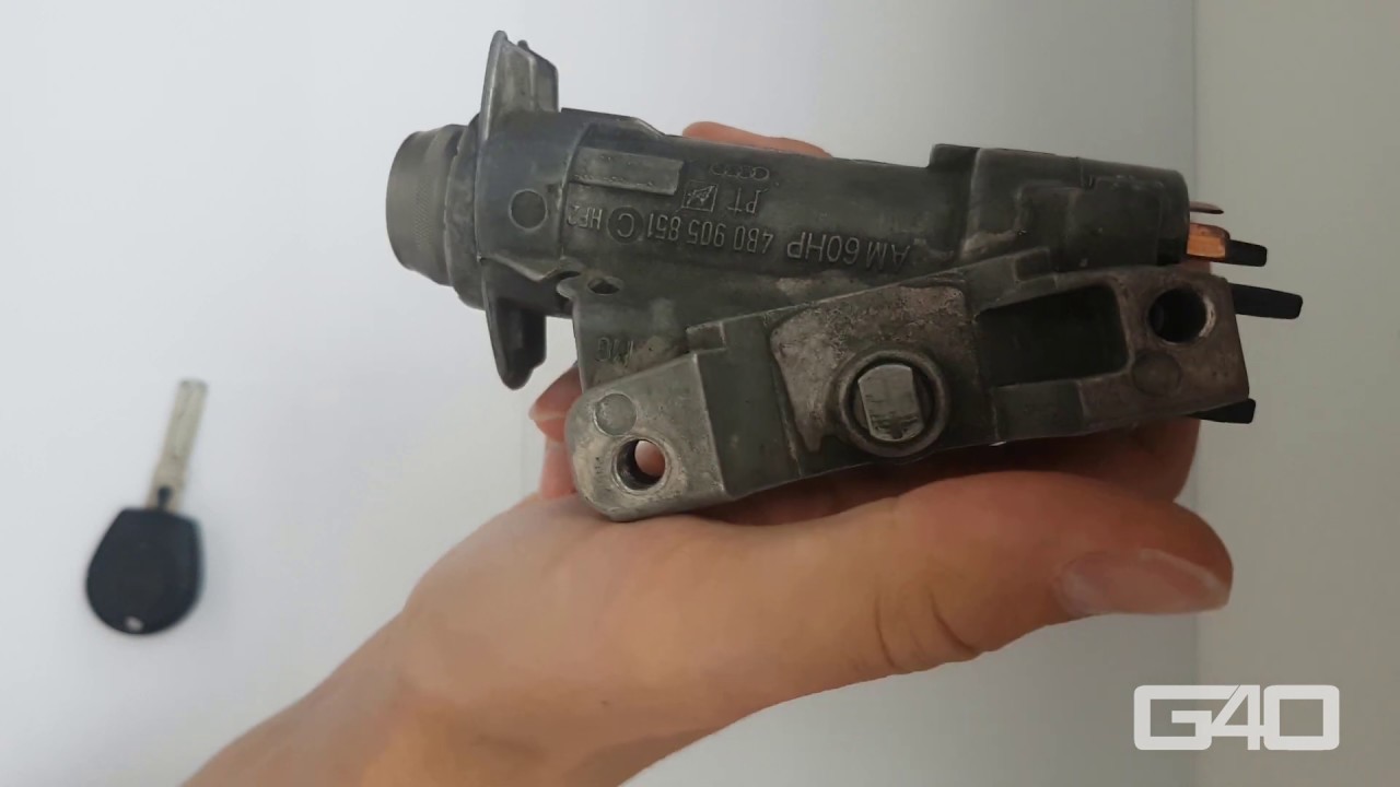 🇩🇪 VW Golf IV Schloss, Schlüssel, Wegfahrsperre | Teil 1 | Schloss und Schlüssel