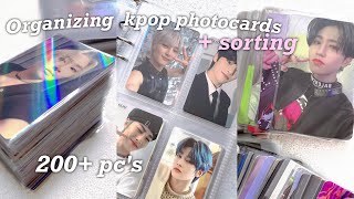 Сортировка и организация к-поп фотокарт skz, bts | sorting and organizing k-pop photocards