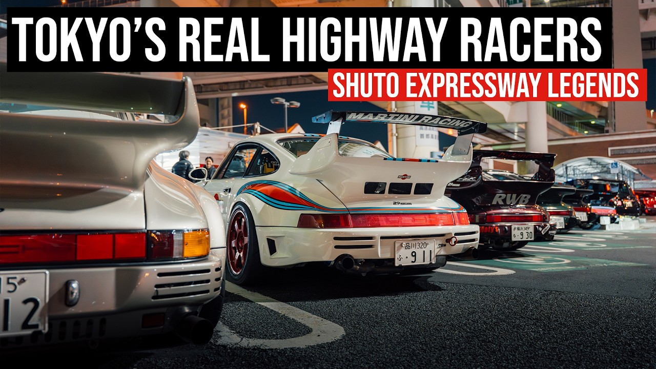 Tokyo's R9 Porsche Highway Street Racers - JDM Legends