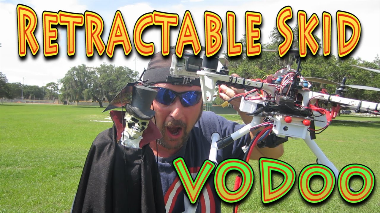 Retrax Retractable Landing Skids Vodoo