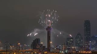 Highlights: Reunion Tower Over The TOP NYE 2021