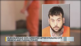 Truck, city vehicle stolen during APD chase