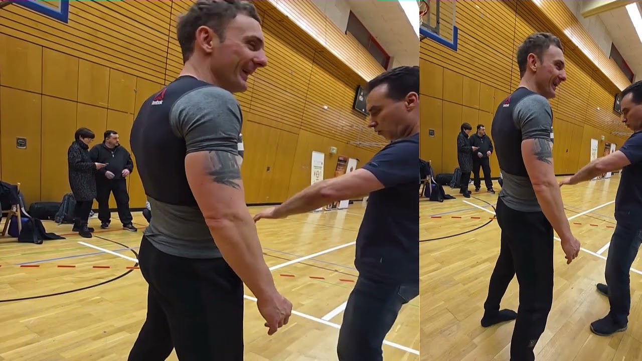 Oberhausen Event 2025, Dom Wolf erhält erste Einblicke in die inneren Aspekte des DRAGOS WING TSUN