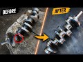Damaged Crankshaft Restoration | Satisfying Repair