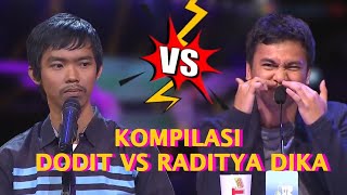 Awal Pertarungan Dodit Mulyanto vs Raditya Dika!!!