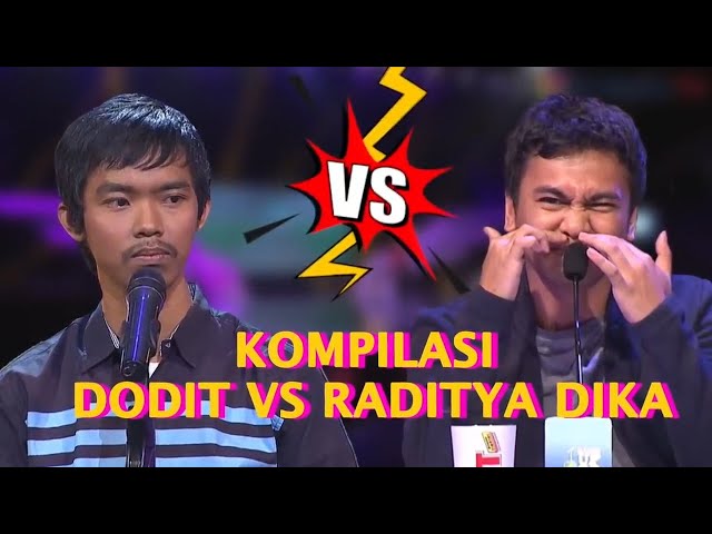 Awal Pertarungan Dodit Mulyanto vs Raditya Dika!!! class=