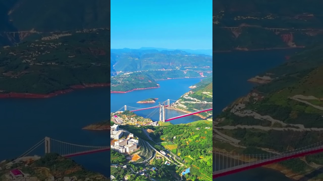 The Jinsha River Bridge officially closed on August 2nd 