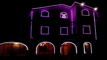 Halloween Light Show 2017 - Michael Jackson - Thriller - Arduino Vixen