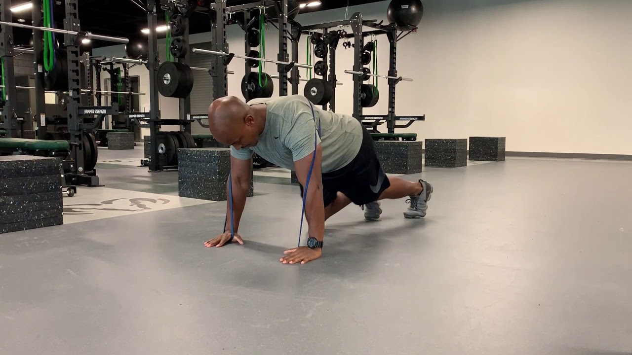 Banded Push Ups