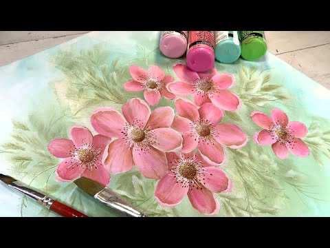 Pinta Tus Flores De Forma Fácil