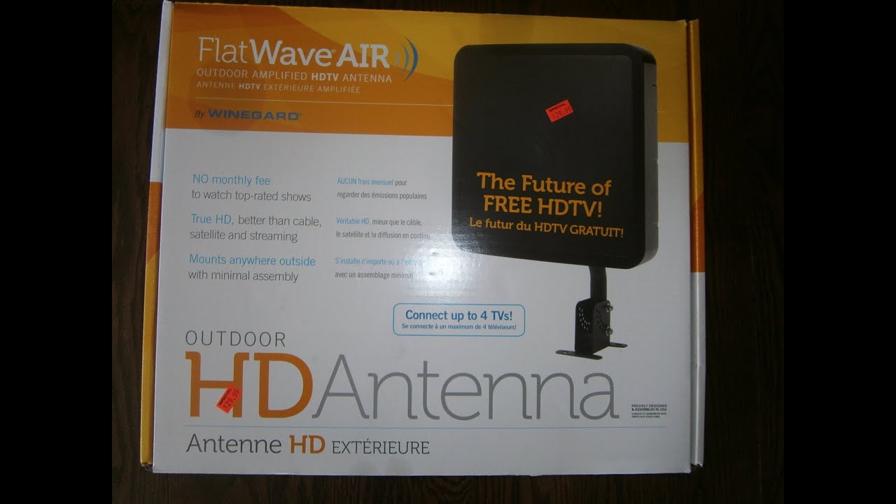 Winegard FL6550A FlatWave Air Outdoor HDTV Antenna HD antenna overview
