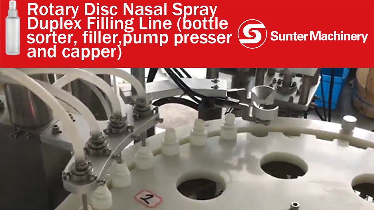 🚀 Double the Speed! Rotary Dual-Station Nasal Spray Line Unveiled! 🚀