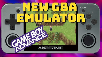 Brand new GBA emulator for the RG350!