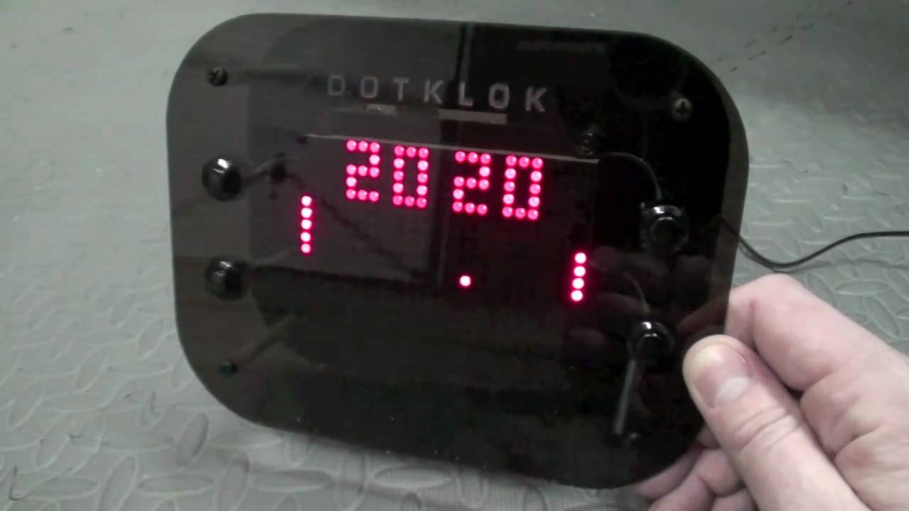 Hands-on with the DOTKLOK - I bought a DOTKLOK - and I thought you might want to see it.