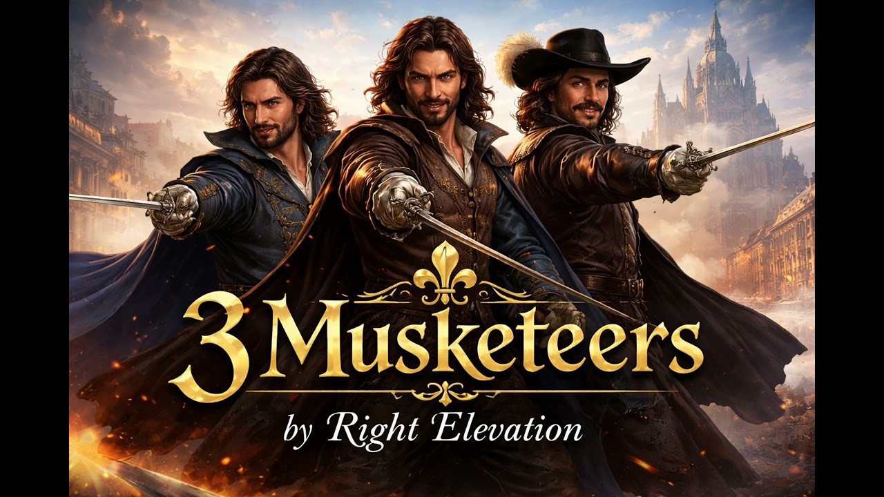 Right elevation- 3 Musketeers
