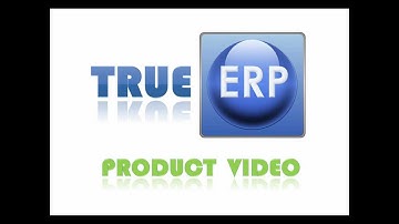 TrueERP Software Product video