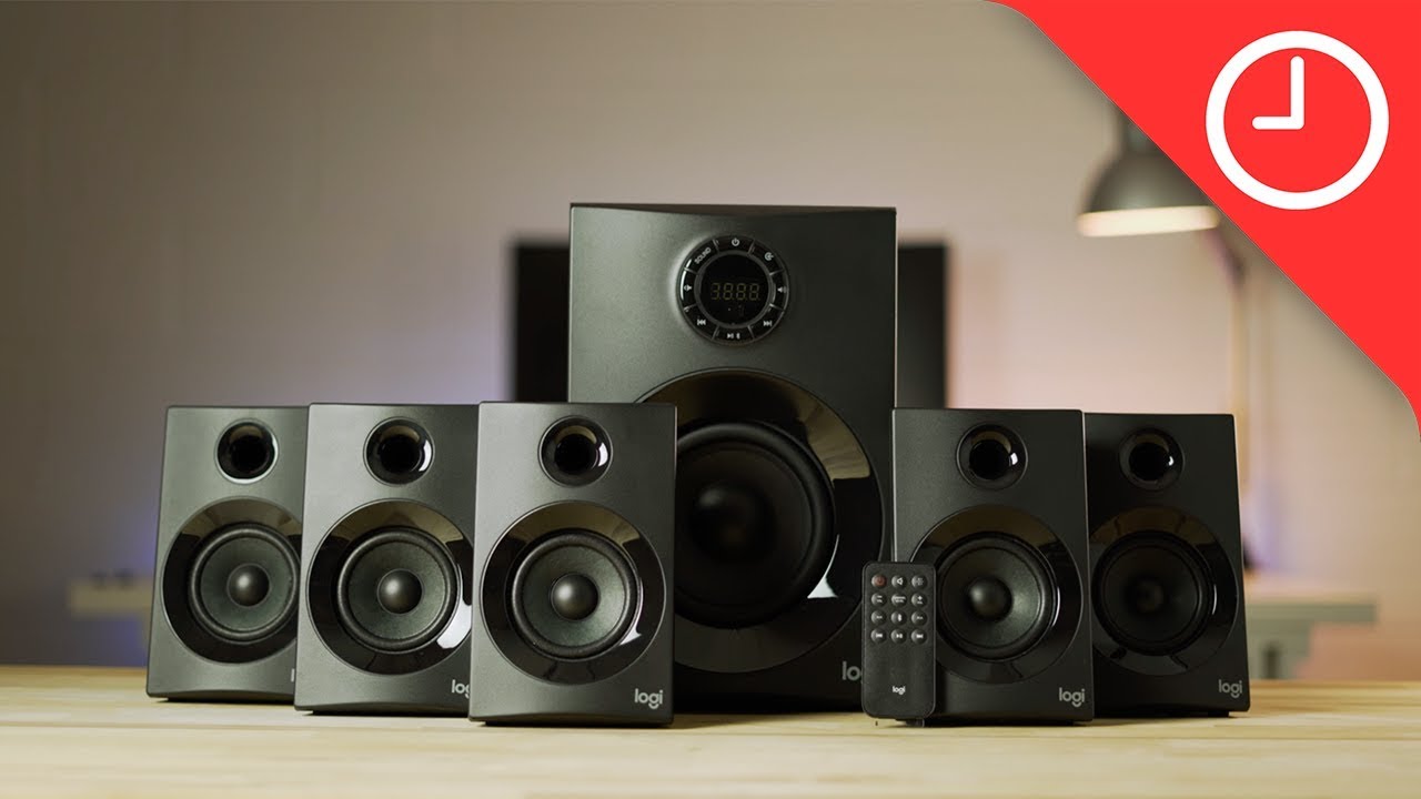 Logitech Review: affordable 5.1 speaker system with Bluetooth YouTube