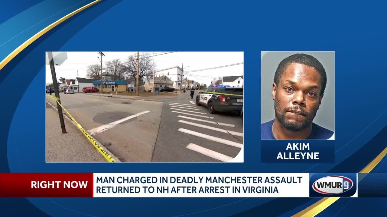 Man charged in deadly Manchester assault arrested in Virginia, retuned ...