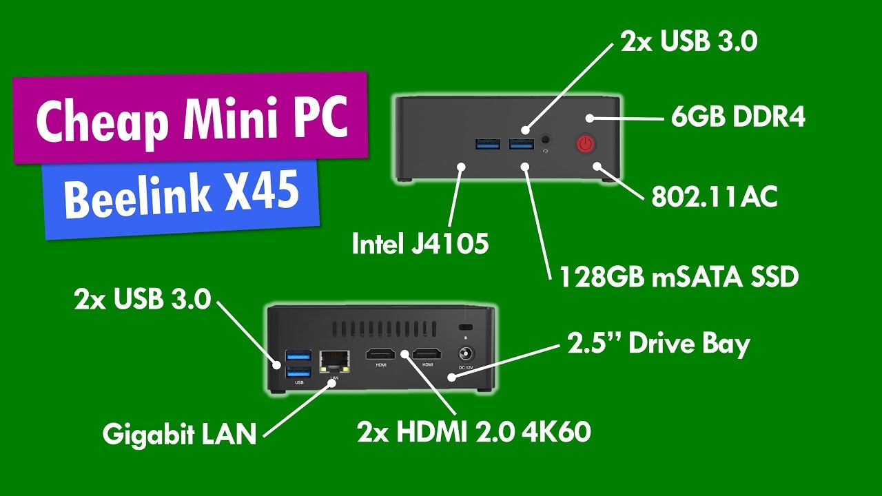 Beelink X45 Premium Mini PC Review - YouTube