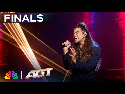 Jourdan Blue Gives His ALL With Golden From KPop Demon Hunters Finals AGT 2025 