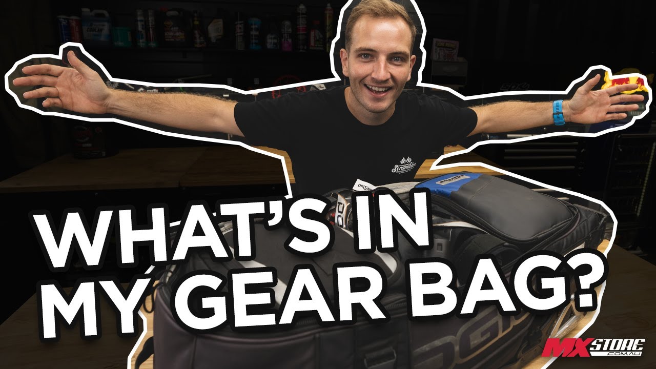 What's in my MX Gear Bag MXstore Australia YouTube