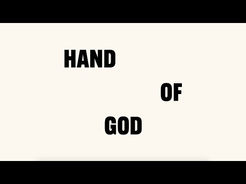 Nick Cave & Warren Ellis - Hand Of God (Lyric Video)