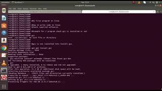 How to run First code in Linux OS| Hello world program in linux