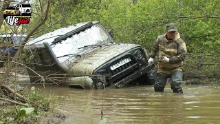 Тест УАЗ 31512 с механической лебедкой на бездорожье. Off road выезд показал плюсы и минусы конфига