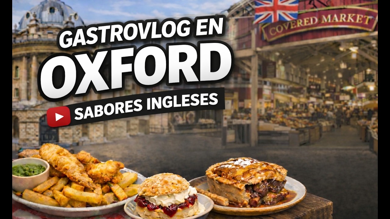 Gastrovlog en Oxford - The Covered Market