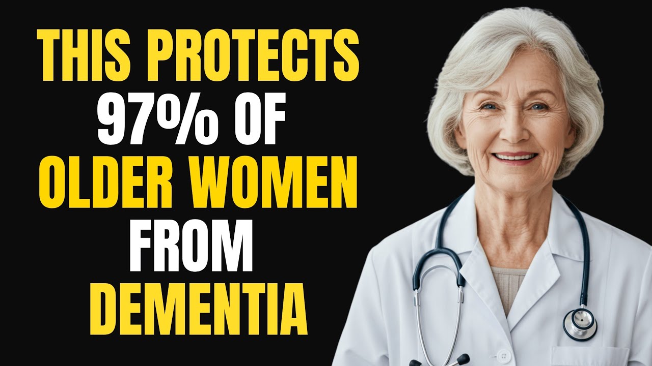 Alzheimer's Expert: Senior Women, If You Have This, You Are Protected From Dementia!